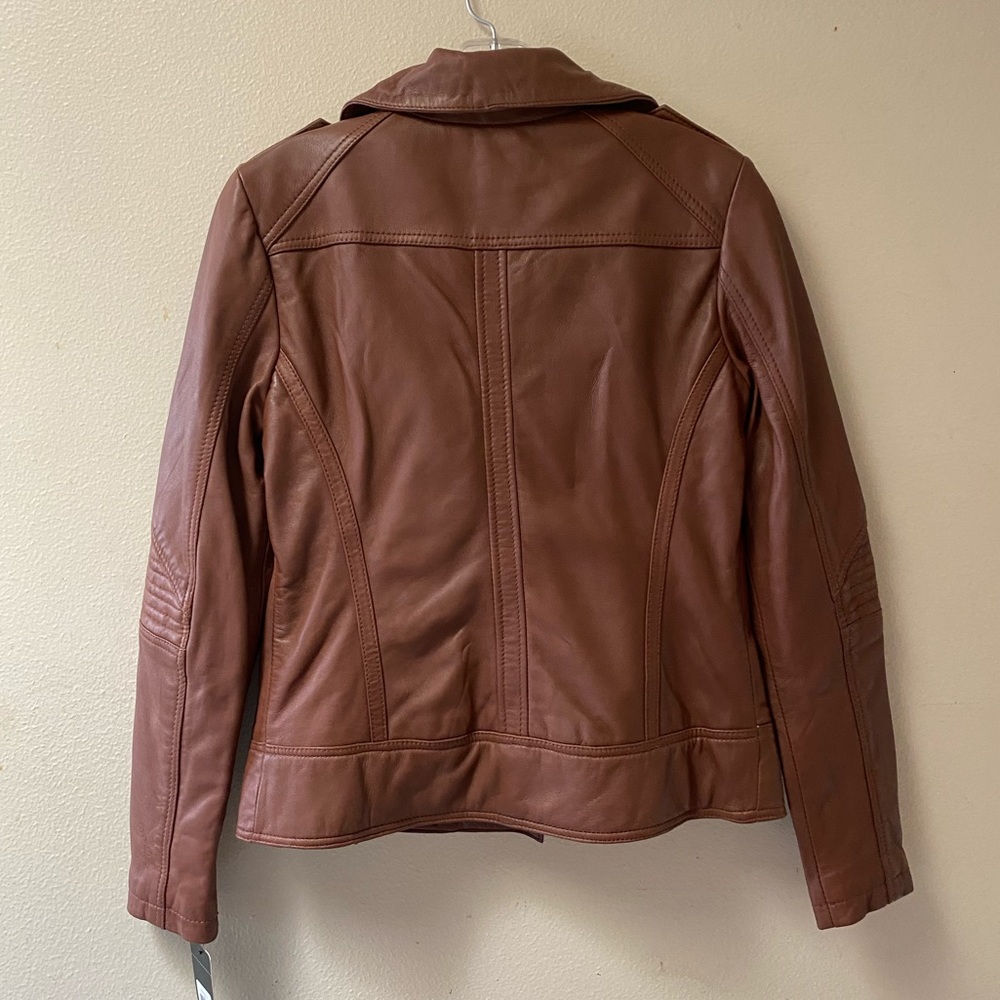 NWT Guess women leather Jacket, M - Picture 7 of 12